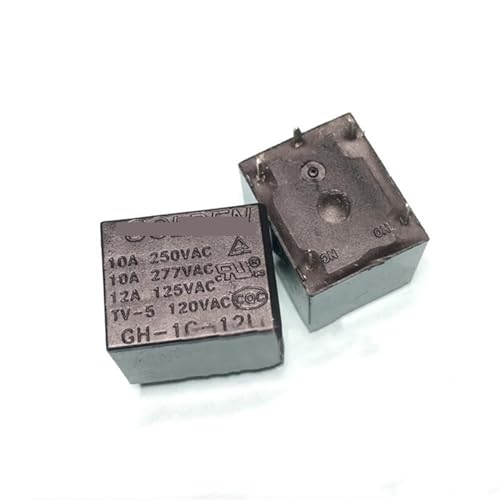 Relais GH 1C 24L 5V 12V 24V miniature à 5 broches pour montage sur carte électronique