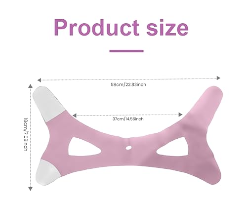 face lift prevent sagging chin up mask v shaped face mask chin strap for sleeping v-line maskjawline shaperlilacm