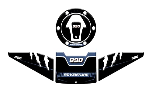 Paraserbatoio.it KIT Adesivi effetto 3D Protezione...