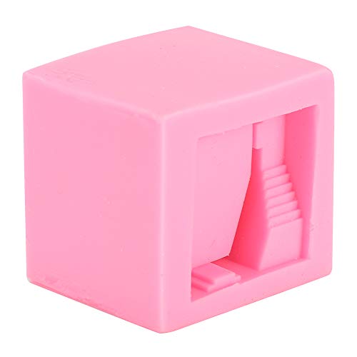 Candy Mold Zeep Siliconen Mal 3D Huis Villa Vorm Bloem-Pot-patroon voor Cake/Handgemaakte Zeep Vloeistof - Image 3