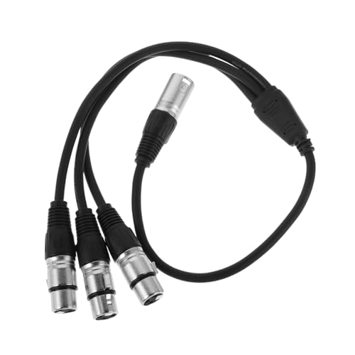 Câble répartiteur microphone XLR mâle vers femelle audio équilibré pour studio
