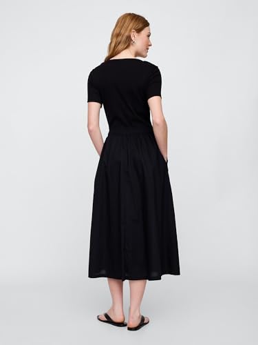 Image of Gap Women's Scoop Neck Midi Dress