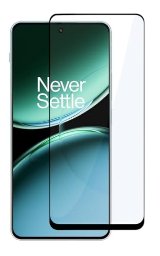 Image of Tempered Glass Screen Protector Compatible for OnePlus Nord 4 5G, Nord 3 5G with Edge to Edge Coverage and Easy Installation Kit, Pack of 1, Black