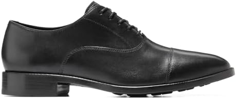 Cole Haan Men's Hawthorne Cap Toe Oxford, Black, 10 | Image 1
