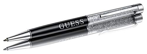 Pennino retrattile Guess Roller penna a sfera con cristalli Swarovski originali in confezione regalo
