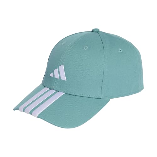 adidas 3 Stripes Logo Cap (DE/NL/SE/PL, Alphanumerisch, Einheitsgröße, Teal)