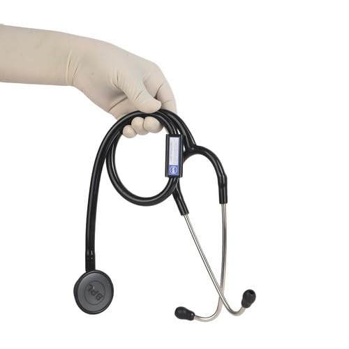 Image of BPL Medical Technologies ST-01 DIA Cast Adult Chest Piece Stethoscope - Black