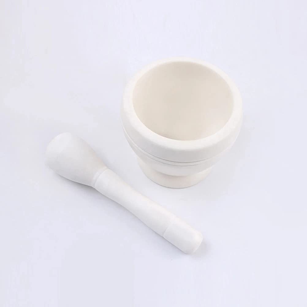Non-Skid Household Multifunctional Garlic Pugging Pot Daosuan Device Press Pedestal Bowl Mortar and Pestle Set