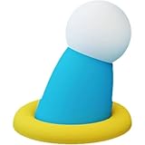 Kwueiit 子供の寝室シリコンランプ、ドラえもんの手提げ小夜灯、LEDタッチランプ、青いデブが手を伸ばし、誕生日プレゼント、かわいい磁気吸引小物、雰囲気灯