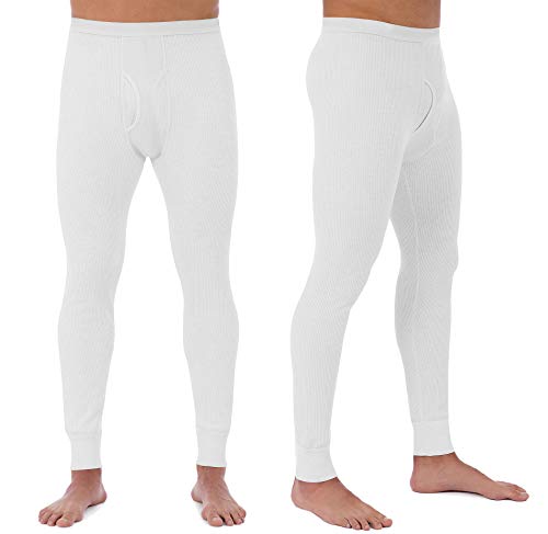 Men's Cotton Waffle Knit Thermal Underwear Pajama...