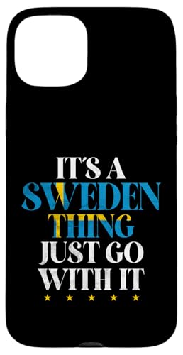 It's a Sweden Thing just go it Sweden �X�}�z�P�[�X iPhone 15 Plus �p