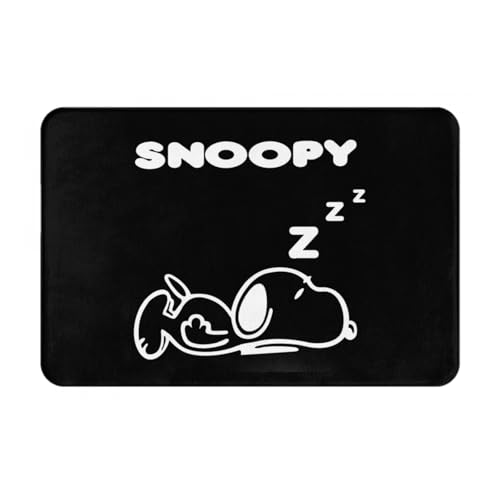 玄関マット スヌーピー (11) トイレマット バスマット 吸水速乾 滑り止め 抗菌 防臭 丸洗い可能 おしゃれ ふわふわ 柔らかい 40×60cm