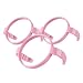 Compatible Bottle Handle for Comotomo, (Pack of 2, Pink)