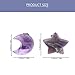 VICASKY 2pcs Moon and Star Car Vent Clips Natural Outlet Ornaments for Essential Oils Easy Install Dashboard Decor for Home Office and Travel