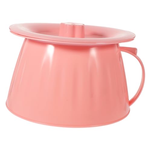 VILLFUL 便携式尿盆 高齢者 障害者向け密閉蓋付き携帯用トイレ ポータブル尿器 軽量耐久製 寝室や病院で使いやすい家用夜間尿ポット