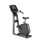 Matrix Fitness U30 Upright Bike with XR | 8.5" LCD | Club-Quality, Stable Dual Form Frame, Comfort Arc Seat | Ideal for Long Rides and High Calorie Burn