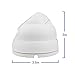 R-Tech 1080p 4-in-1 AHD/CVI/TVI/Analog Outdoor Dome Security Camera SMD High-Intensity IR LEDs for Night Vision - 2.8mm Fixed Lens (White)