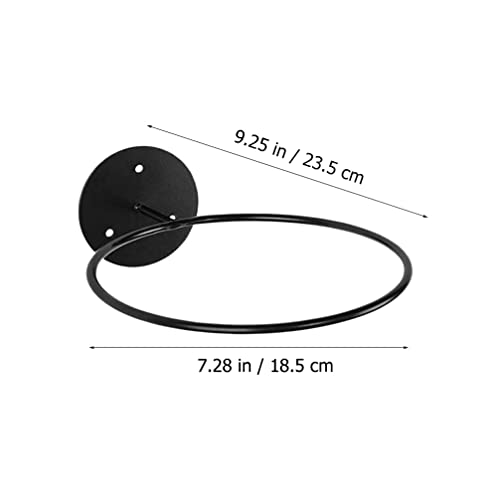 DECHOUS 4 peças Rack de armazenamento de bolas Suporte de parede Suporte de bola de ferro Organizaçã
