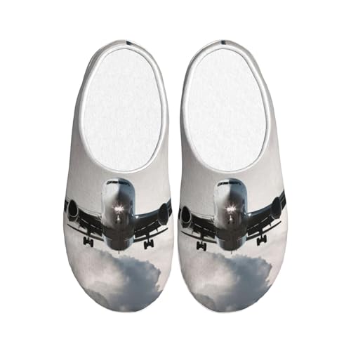 Chaussons d'hiver chauds EdWal peluche antidérapants homme femme taille 39