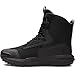 Under Armour UA Charged Valsetz Zapatos tácticos para hombre, cómodas botas de montaña, color negro/negro/gris azabache