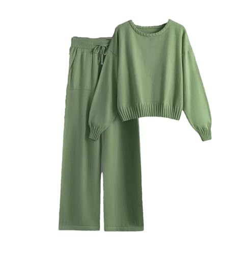 Survêtement tricoté décontracté femme pour affronter le froid avec style