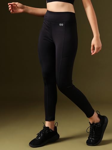 Image of Clovia Women's Snug Fit High-Rise Active Tights