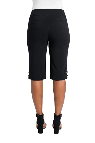 Briggs New York Women's Pull on Lace Up Hem Skimmer3