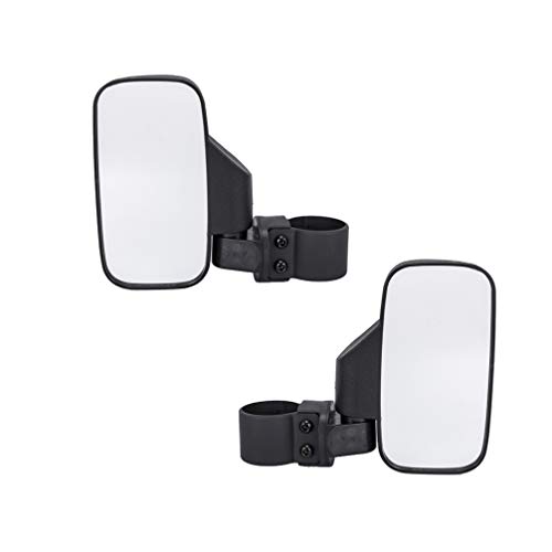 2 peças de espelhos retrovisores retrovisores Laterais para Polaris RZR da LIOOBO