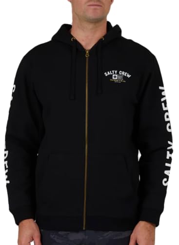 Surf Club Black Zip Fleece