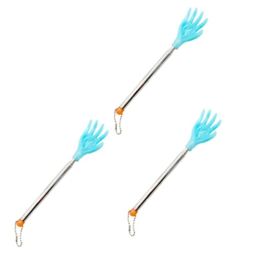 PATKAW 3 Piezas agarrador de espalda herramienta de pie rascadores de espalda scalp massager arrascador para espalda convenientes masajeadores de espalda prácticos rascadores de