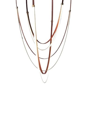 Modern Chandelier, Modern Minimalist Belt Chandelier Home Lamps Foyer Loft