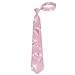 Men's Fashionable Pink Diamonds Art Necktie - Lightweight Skinny Wedding Ties Necktie Party Tie for Dinner Party Groom, Uniform