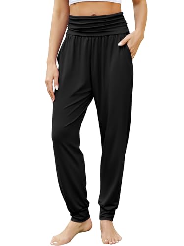 Gracyoga Women's Yoga Joggers Pants Casual Loose Workout Sweatpants Comfy Lounge Pants with Pockets2