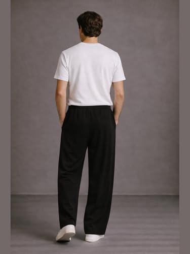 Image of Korean Pants for Man | Trekking Pants | Korean Trousers | Baggy Trackpants for Men - Effortless Style, Confident Feel, Free Movement, All-Day Comfort