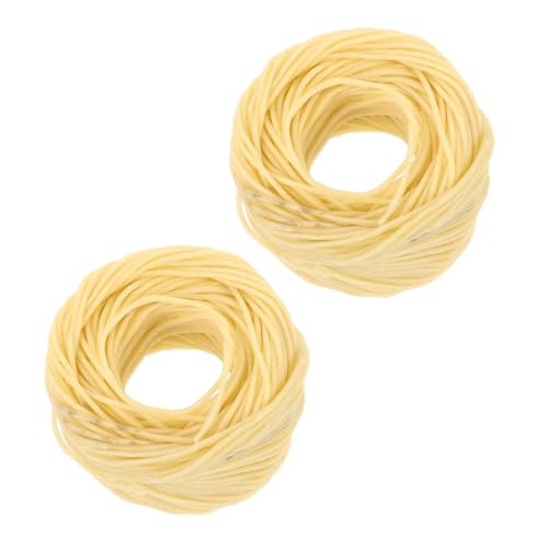 2 pzas Mechas para Velas de Lino Natural 2mm 30m Rollo