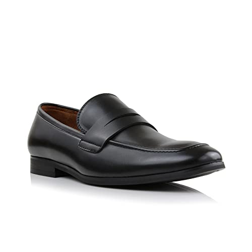 Image of Ferro Aldo Men's Loafer Collection | Classic Slip-on Penny Loafers & Driving Moccasins for Casual & Dress
