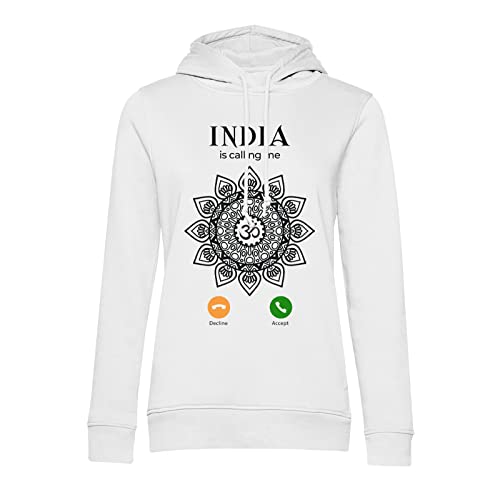 Sweat à capuche chaud Om Mandala pour éviter le froid en voyage