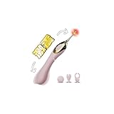 【昇天必至】 バイブ 女性用 潮吹きバイブ クリ責め【振動12種類&ダブルモーター搭載+交換ヘッド3個付属】ピンポイント Gスポット責め 中イキ 電マ 強力 静音 防水 潮吹き ローター 人気 大人のおもちゃ 初心者 アダルトグッズ 女性 内外両用1本集中