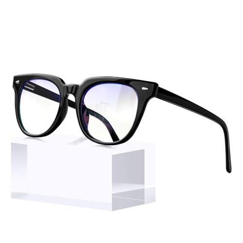 KANASTAL Gafas Luz Azul Mujer Hombre Pantalla Ordenador Negras