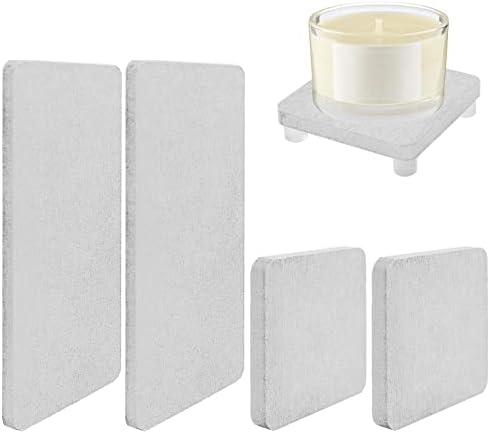 Razborci 2 Pack Fast Drying Water Absorbing Diatomite Stone Mat Tray Kitchen Bathroom Counter Instant Dry Sink Caddy Organizer Vanity Holder Soap Spo