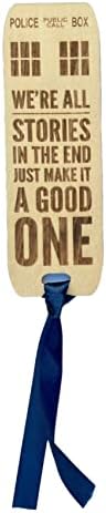 Tardis Bookmark, We're all Stories in the End, Just make it a Good One