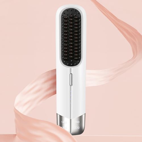 Cepillo alisador con pantalla LED para cabello miniatura 4