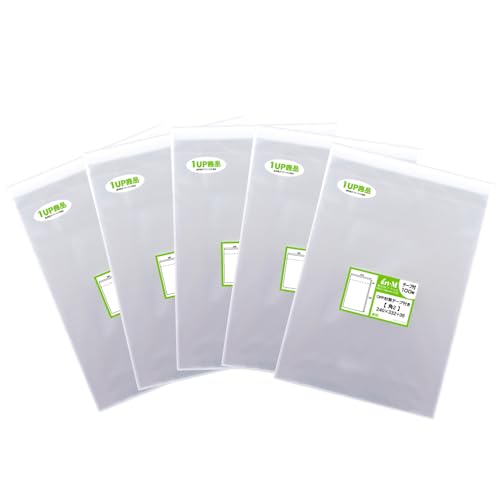 アート・エム 1up商品【国産】テープ付 角2【 A4サイズちよっと大きめ用 】透明OPP袋(透明封筒)【500枚】30ミクロン厚(標準)240x332+36mm