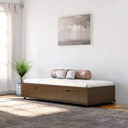 KARTIK Diwan Bed Engineered Wood Single 