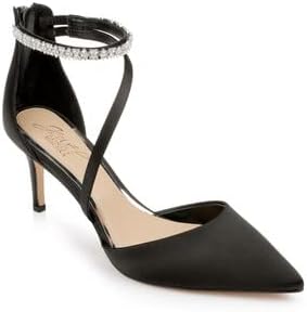 Jewel Badgley Mischka Alaia Pointed-Toe Kitten Heel - Image 3