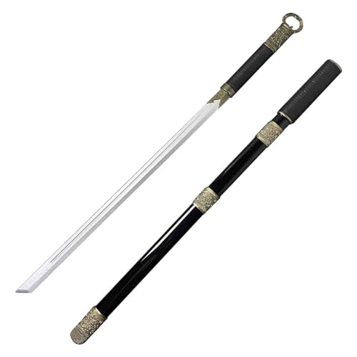 木刀 レトロ侍剣 唐横刀 剣道練習用刀 軽量 武士の訓練道具 武器の装飾品 護身用武器 素振り用 筋トレ鍛錬 剣術練習用 展示コレクション コスプレ 舞台道具