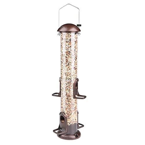 Classic Tube Bird Feeder available on Amazon