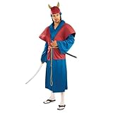 Fun Shack Disfraz Samurai Hombre Adulto, Traje Japonés para Carnaval y Halloween, Disfraces Samurai Hombre, M