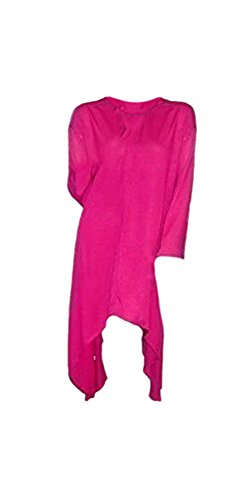 Kaftans y camisas para mujer rosa blusas holgadas ropa de verano casual