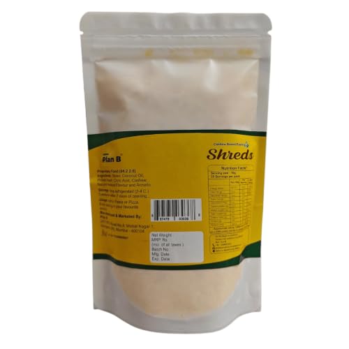 Image of Plan B Plant Based Cheese Shreds, 200g | Dairy-Free & Lactose-Free | Perfectly Meltable Cheese Shreds for Pizzas, Pastas, Sandwiches & More | Gluten-Free